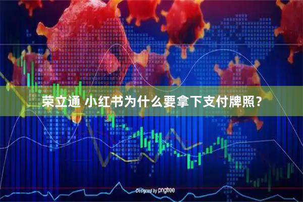 荣立通 小红书为什么要拿下支付牌照?