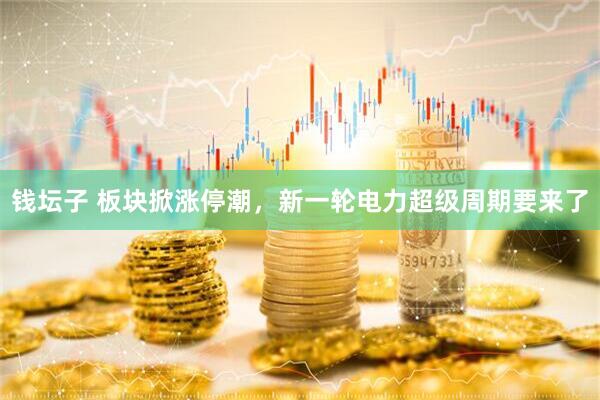 钱坛子 板块掀涨停潮，新一轮电力超级周期要来了