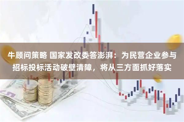 牛顾问策略 国家发改委答澎湃：为民营企业参与招标投标活动破壁清障，将从三方面抓好落实
